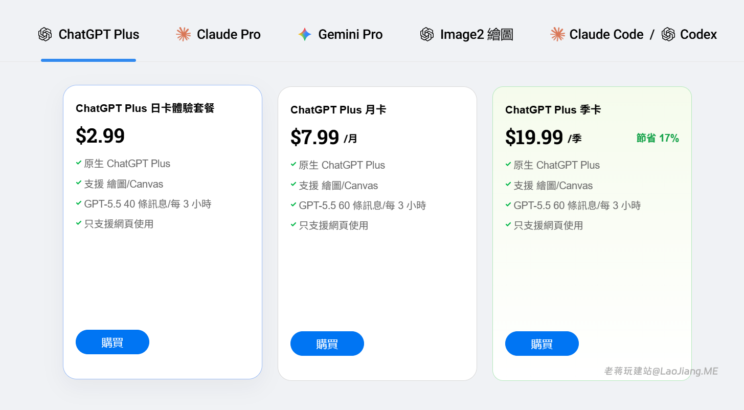 国内中转体验ChatGPT Plus 和 GPT image2 等服务 - 第1张